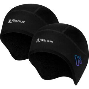 Winter Skull Cap Helmet Liner Cycling Hat Beanie Thermal Hat for Men Women